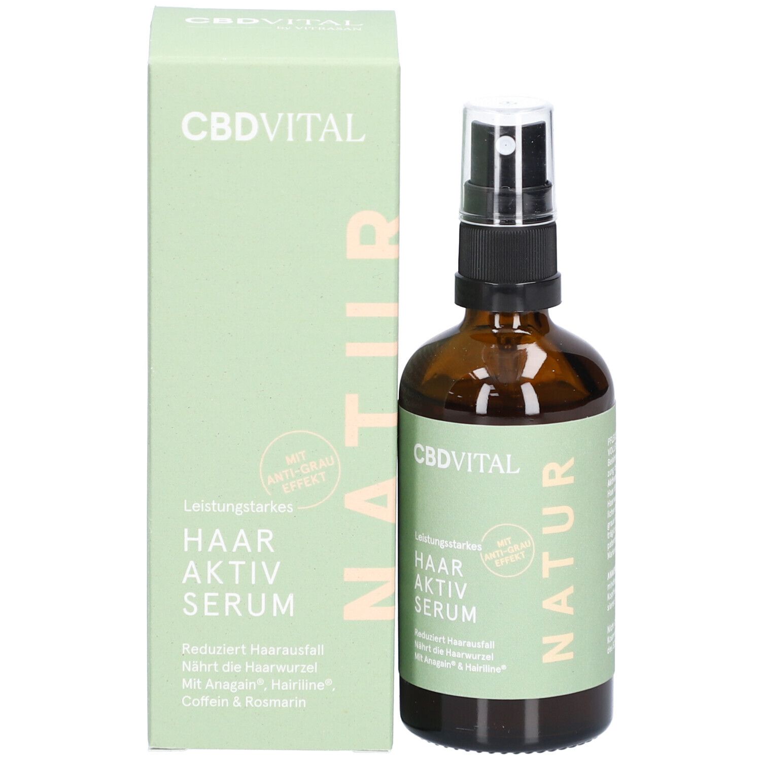 CBD VITAL Natur Haar Aktiv Serum
