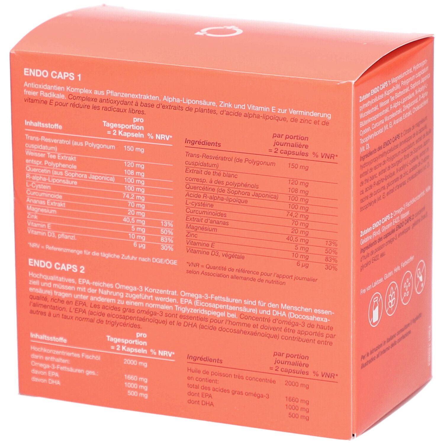 MelMona Endo Caps Duo – Nahrungsergänzung bei Menstruationsbeschwerden