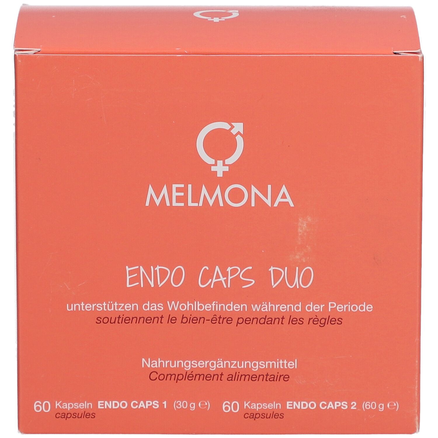 MelMona Endo Caps Duo – Nahrungsergänzung bei Menstruationsbeschwerden