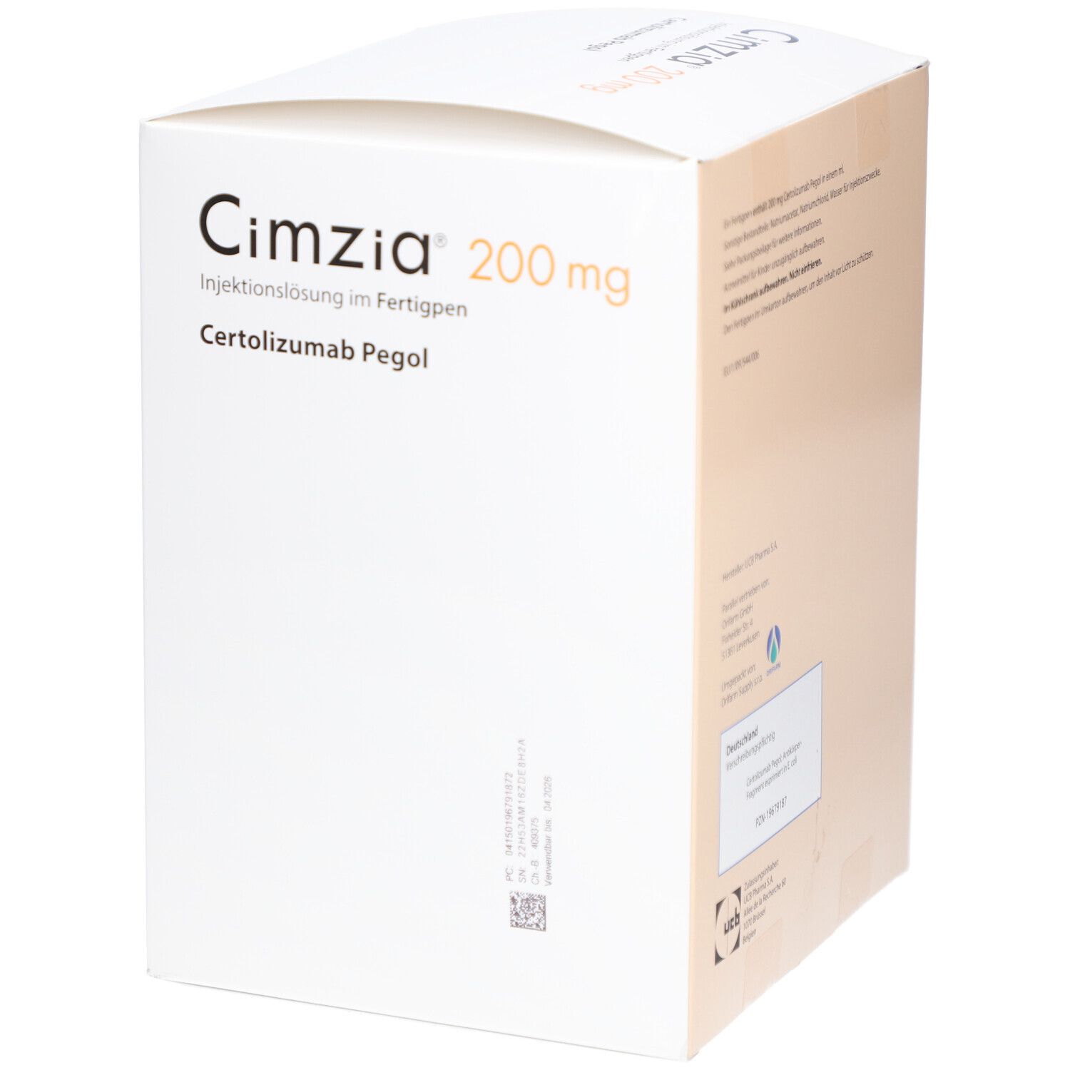 CIMZIA 200 mg Injektionslösung in einem Fertigpen