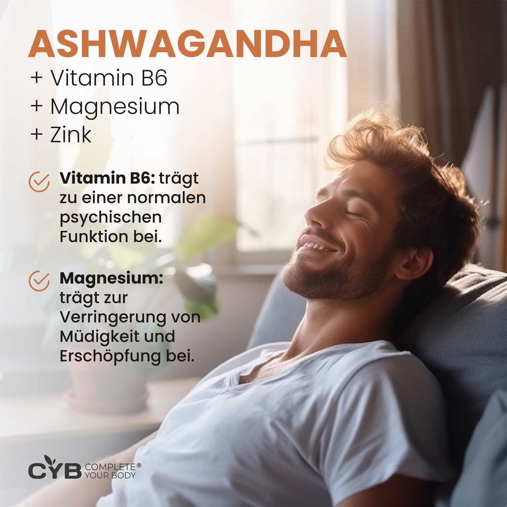 CYB Ashwagandha Extrakt Kapseln