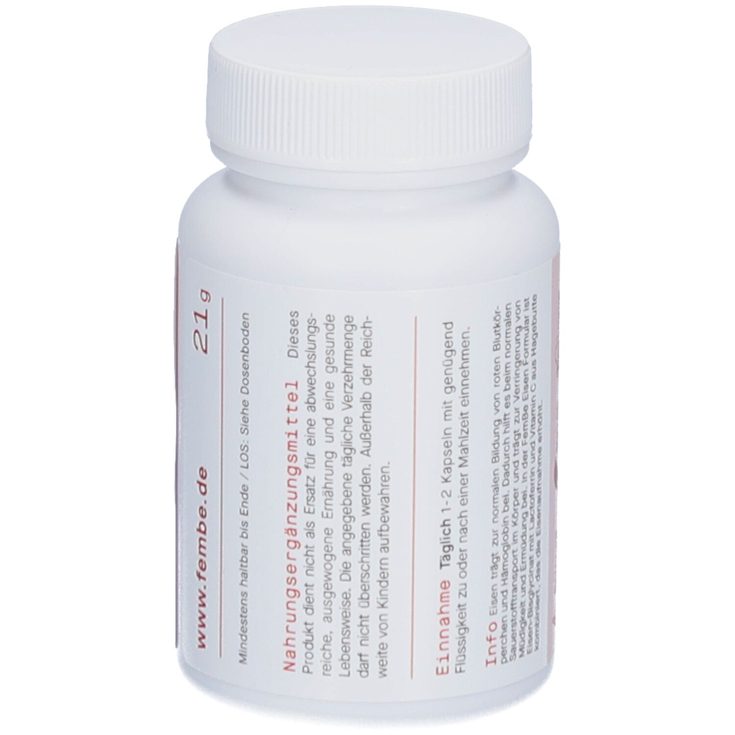 FemBe Iron Formular Eisen + Lactoferrin + Vitamin C