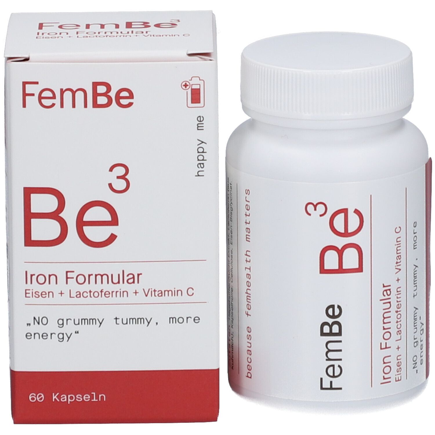 FemBe Iron Formular Eisen + Lactoferrin + Vitamin C