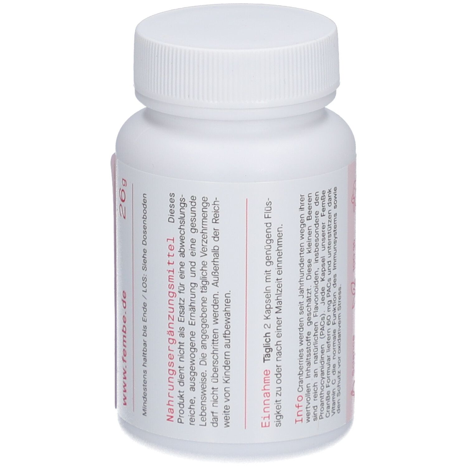 FemBe CranBe Dry Formular