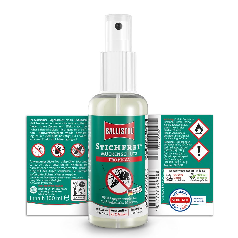 STICHFREI® Mückenschutz Tropical Pumpspray