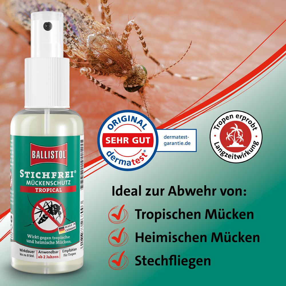 STICHFREI® Mückenschutz Tropical Pumpspray