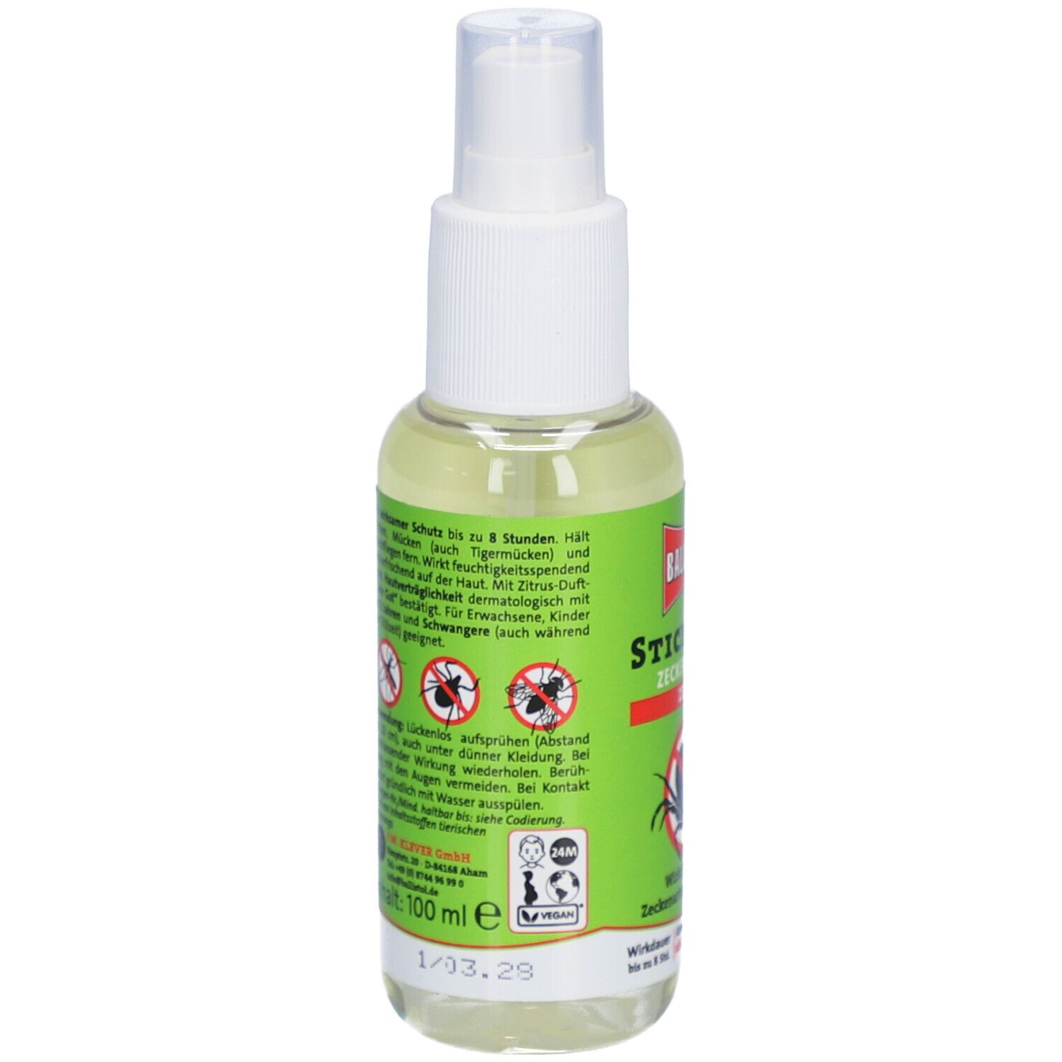 STICHFREI Zeckenschutz Pumpspray