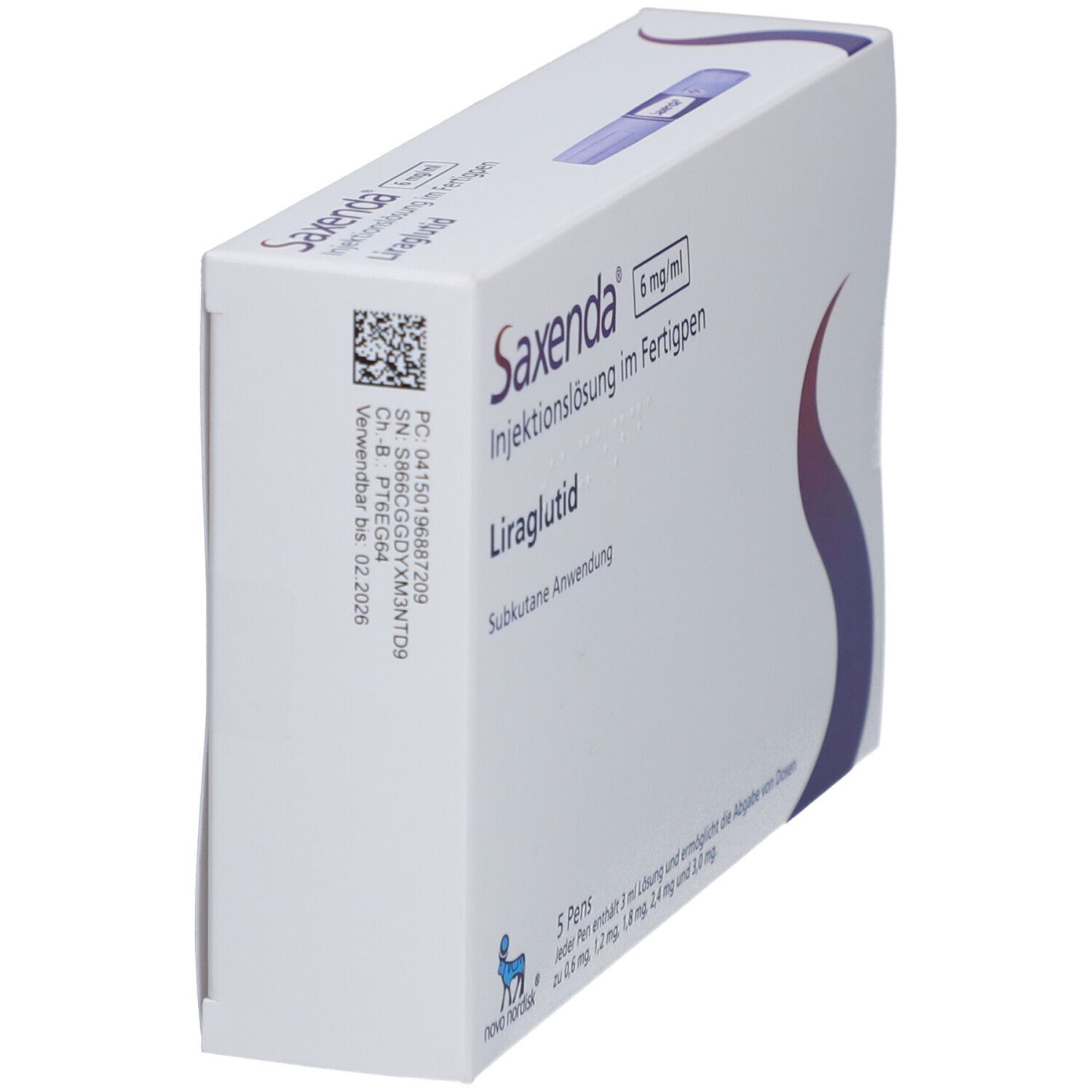 SAXENDA 6 mg/ml Injektionslsg.i.e.Fertigpen