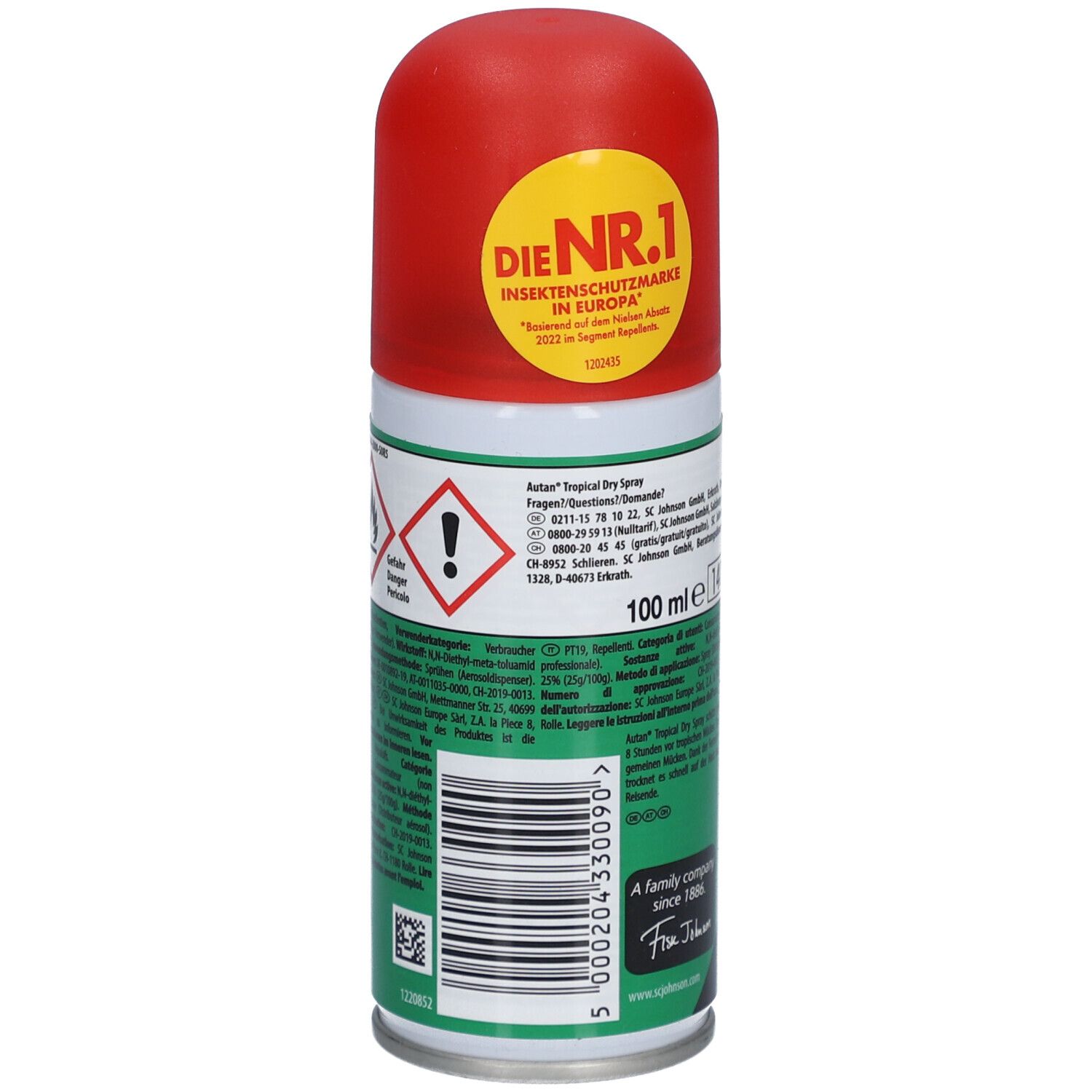 Autan® Tropical Dry Spray 100 ml