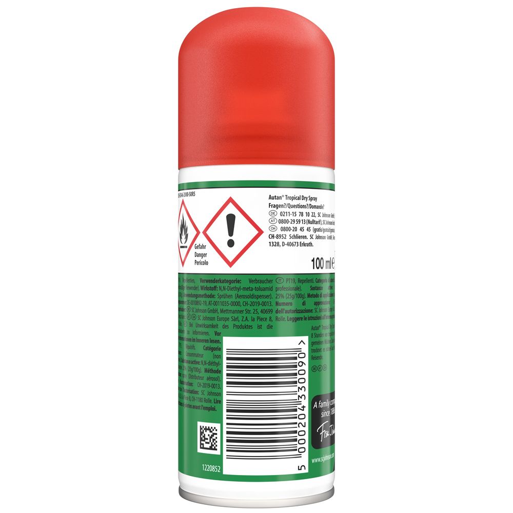 Autan® Tropical Dry Spray