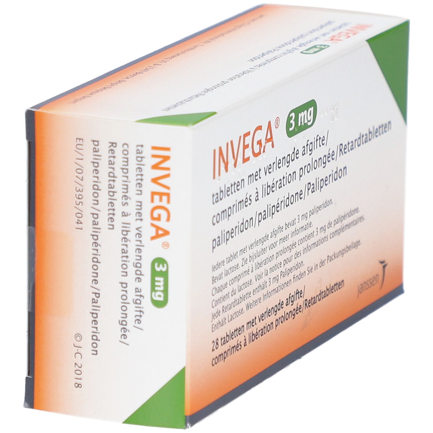INVEGA 3 mg Retardtabletten