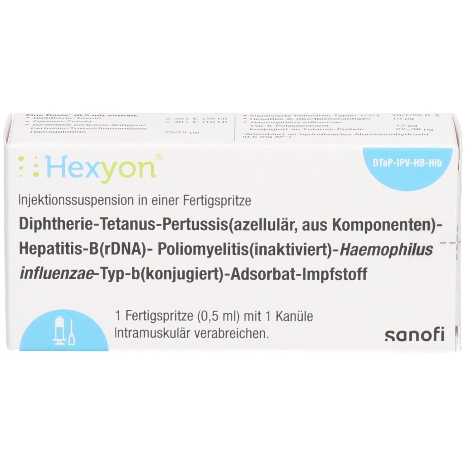 HEXYON Inj.-Susp.i.e.Fertigspr.m.1 Kanüle