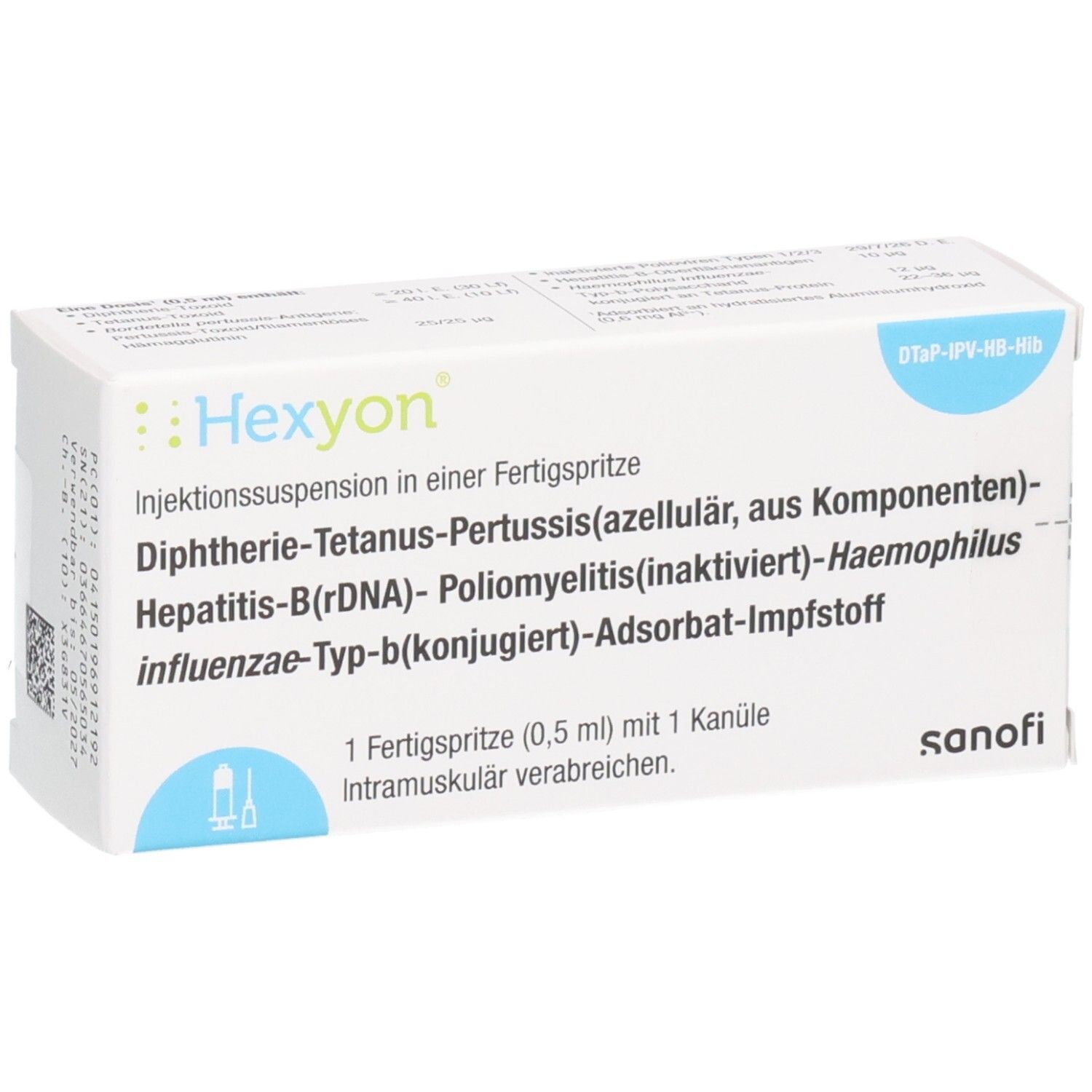 HEXYON Inj.-Susp.i.e.Fertigspr.m.1 Kanüle