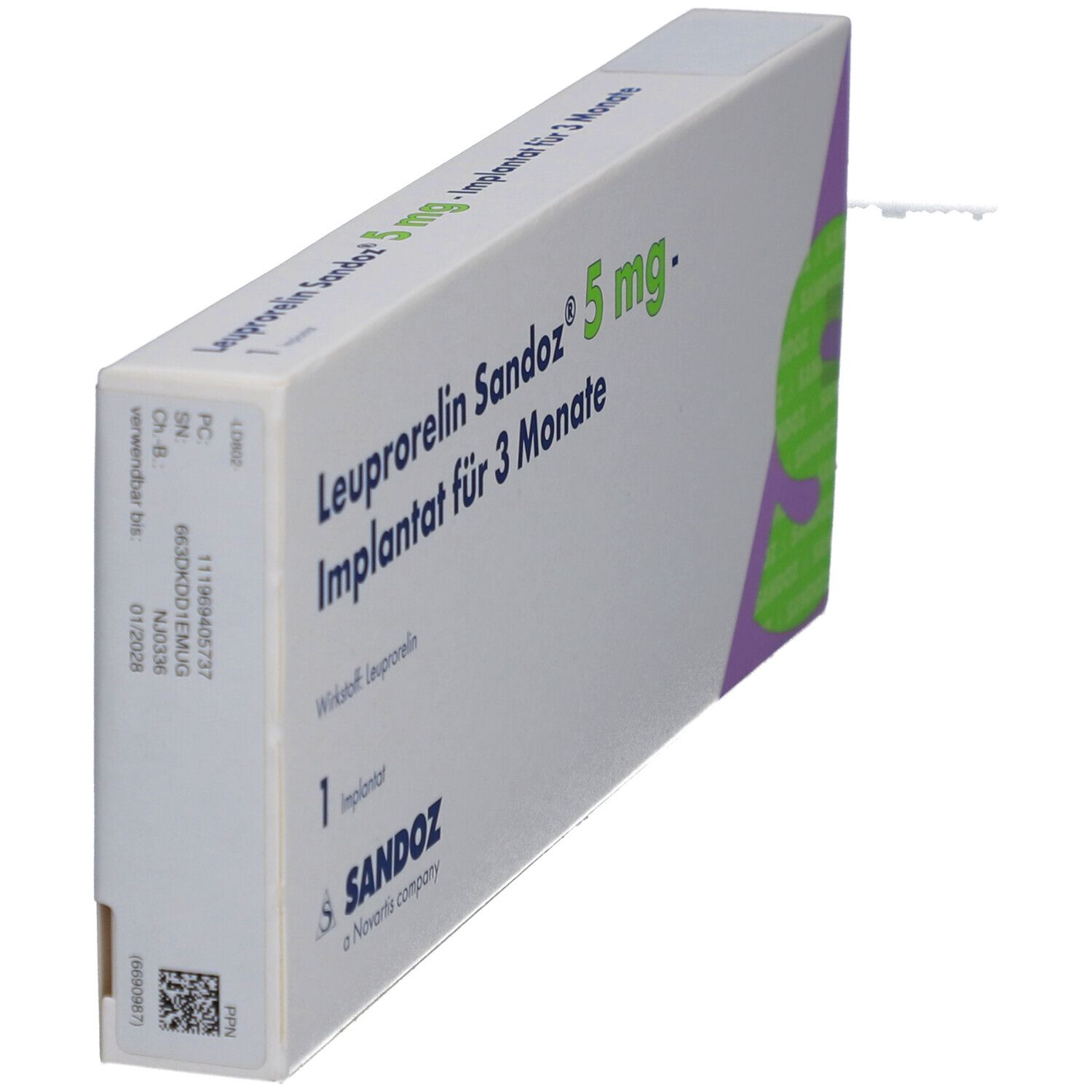 LEUPRORELIN Sandoz 5 mg Impl.3-Monats-Depot i.e.F