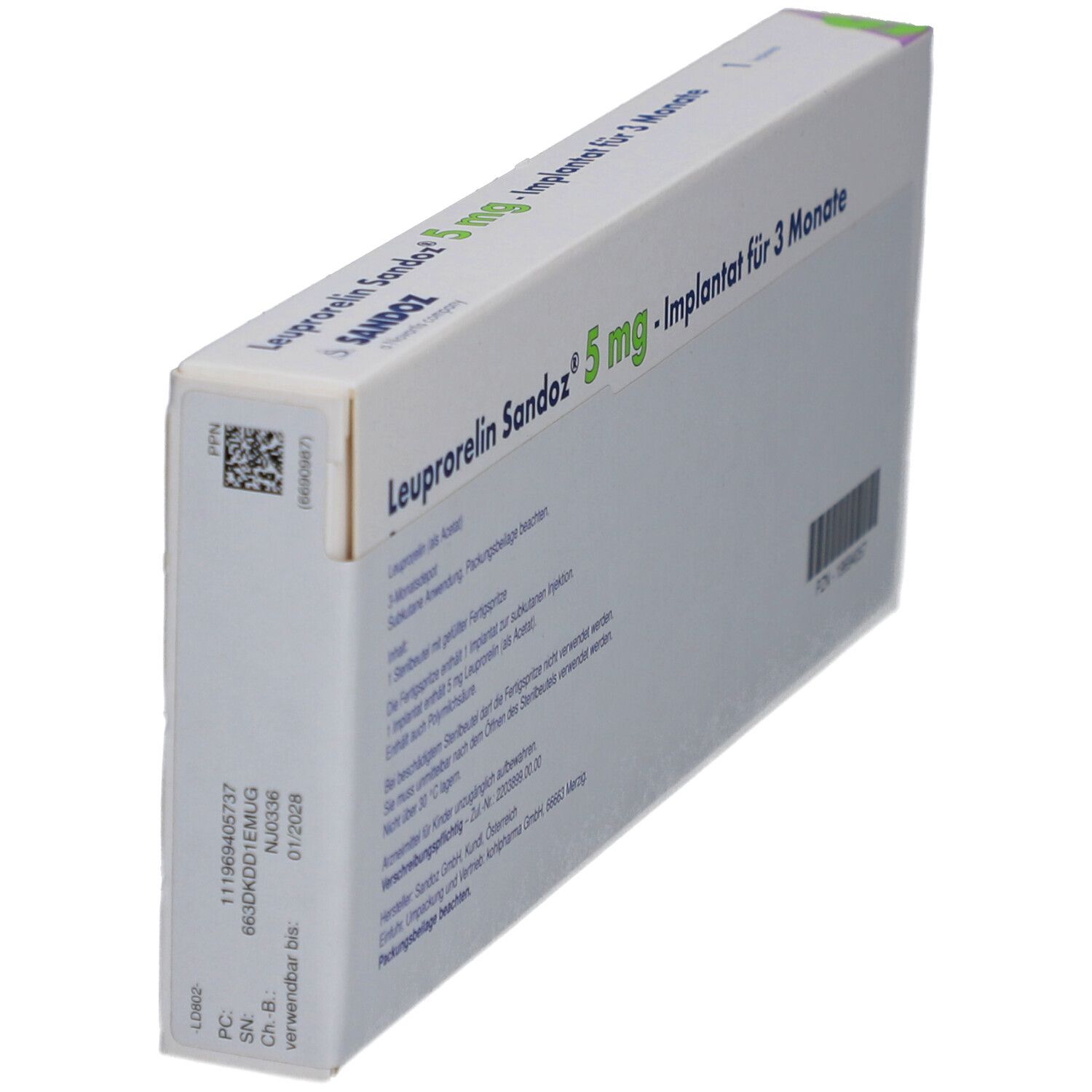 LEUPRORELIN Sandoz 5 mg Impl.3-Monats-Depot i.e.F