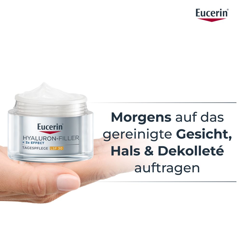 Eucerin® Hyaluron-Filler + 3x Effect Tag LSF 30 Nachfüllkapsel