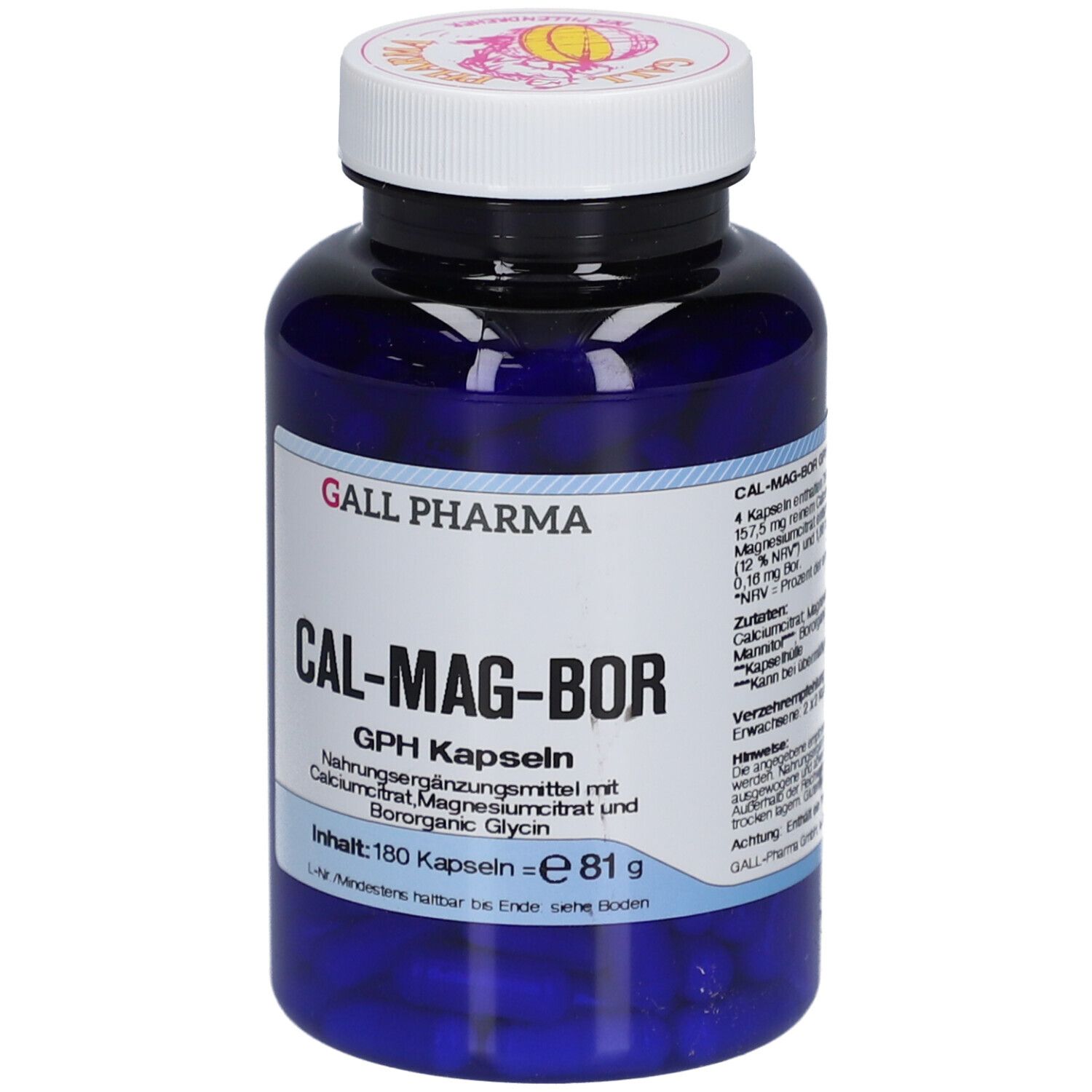 Gall Pharma CAL-MAG-BOR GPH Kapseln