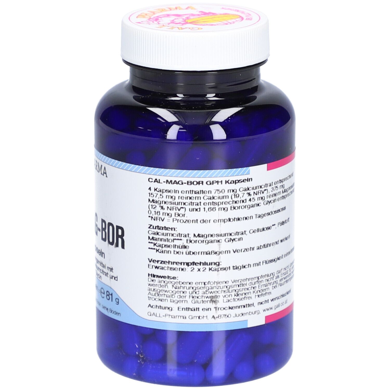 Gall Pharma CAL-MAG-BOR GPH Kapseln