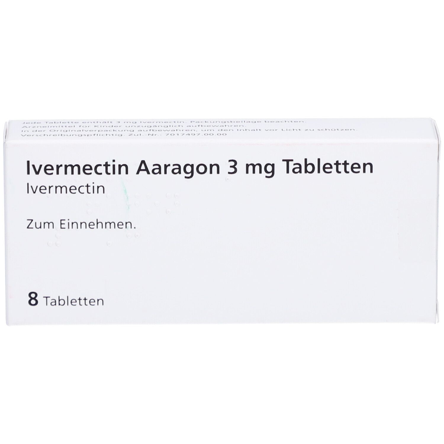 IVERMECTIN Aaragon 3 mg Tabletten