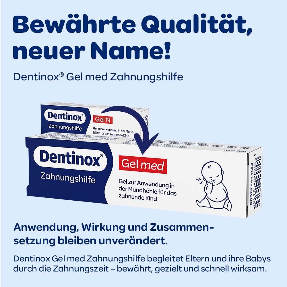 Dentinox Gel med Zahnungshilfe