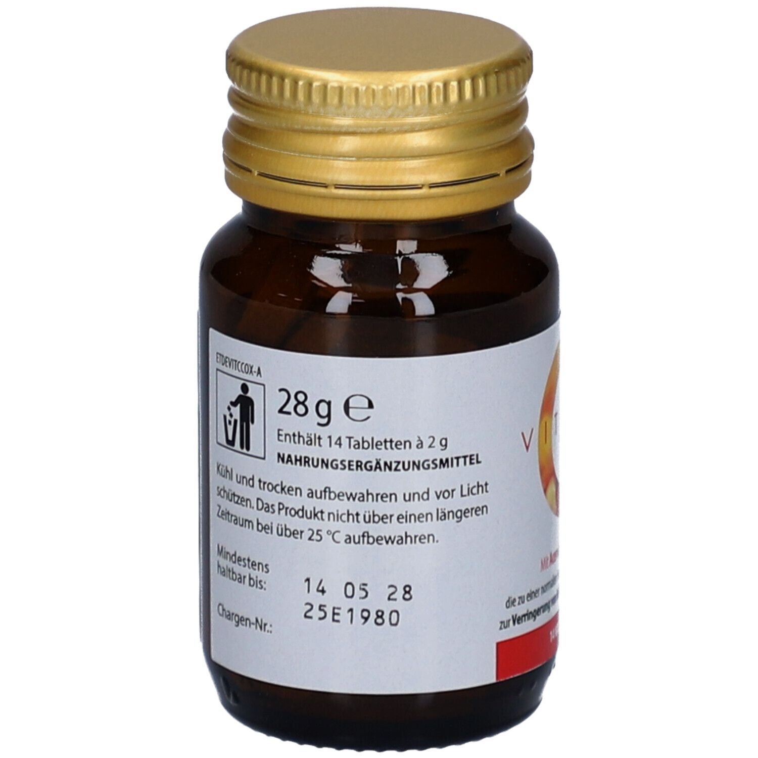 Vitamin C Naturcomplex Kautabletten mit Acerola