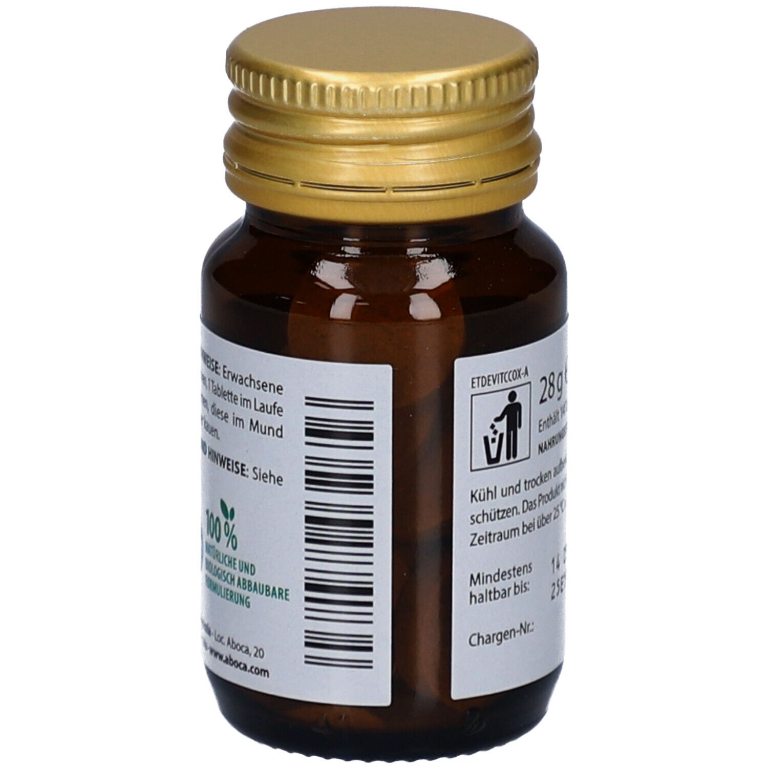Vitamin C Naturcomplex Kautabletten mit Acerola