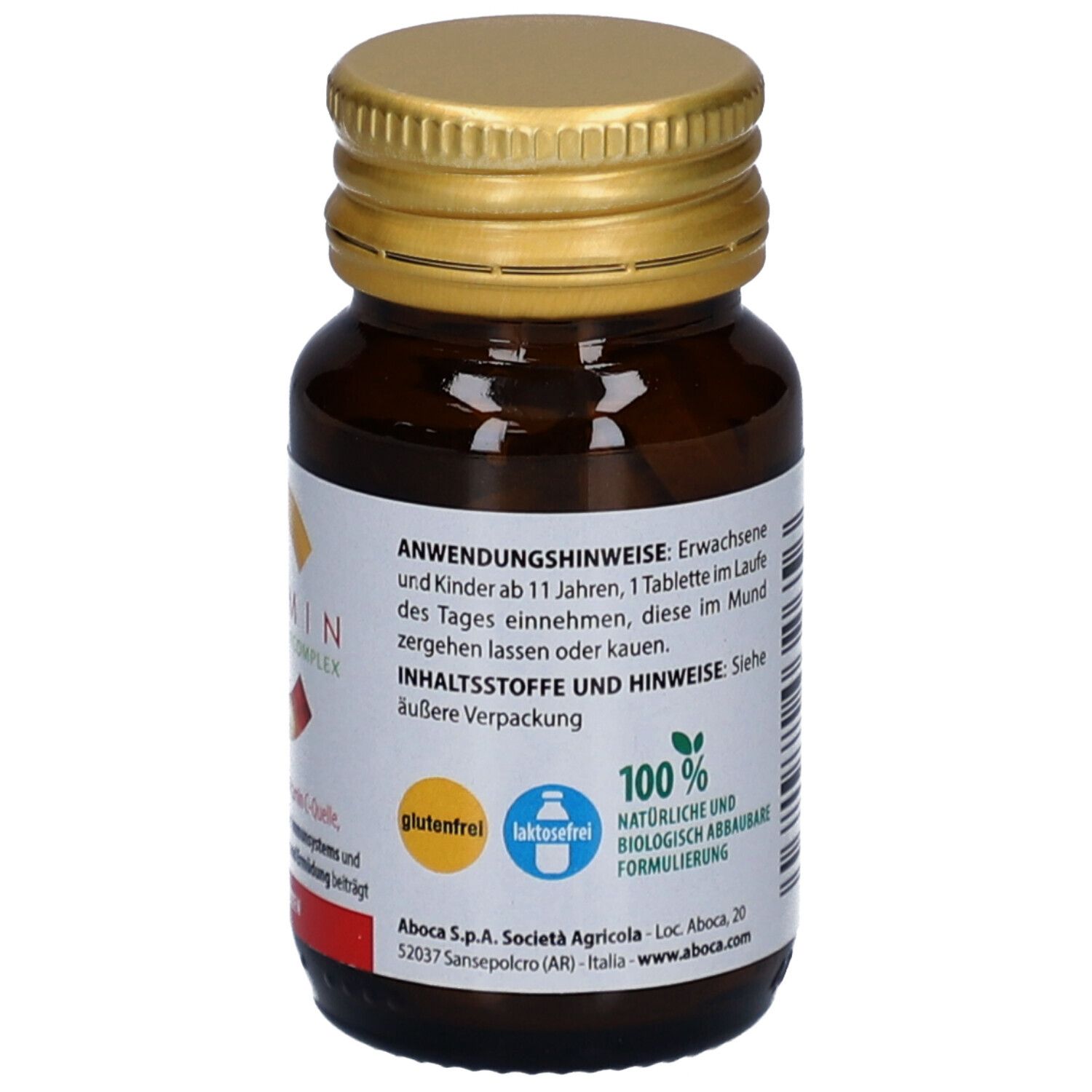 Vitamin C Naturcomplex Kautabletten mit Acerola