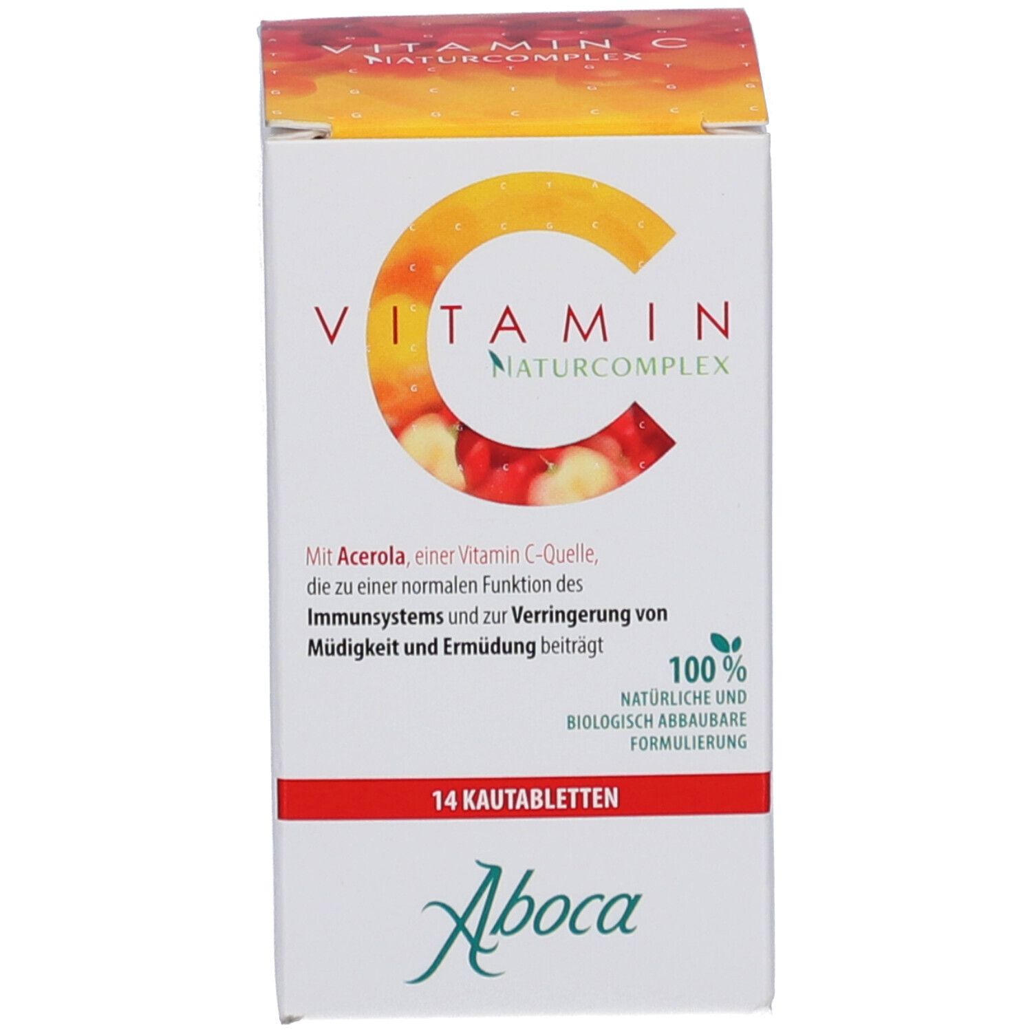 Vitamin C Naturcomplex Kautabletten mit Acerola