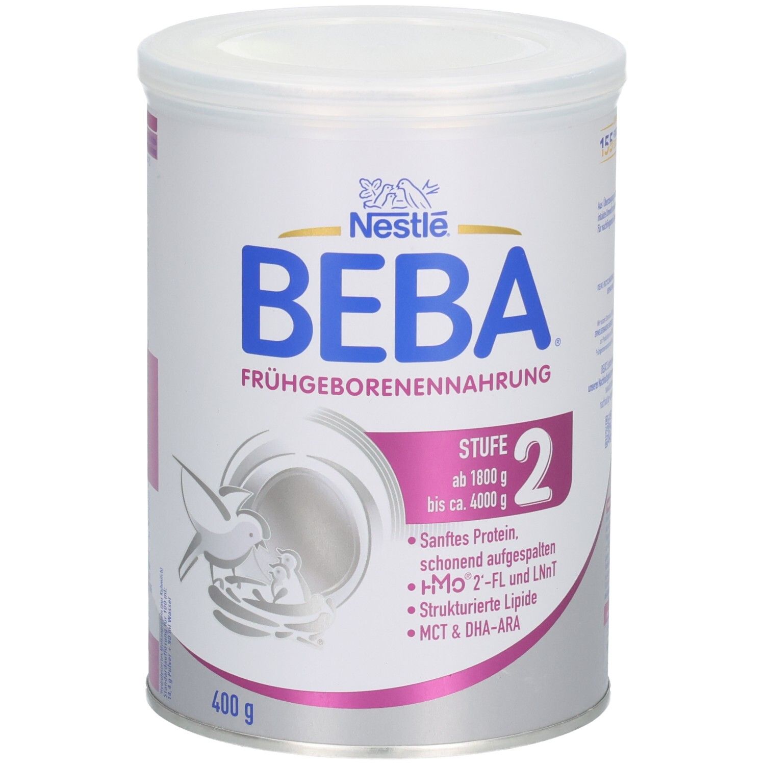Nestle Beba Frühgeborenen Nahrung Stufe 2 Pulver 400 g