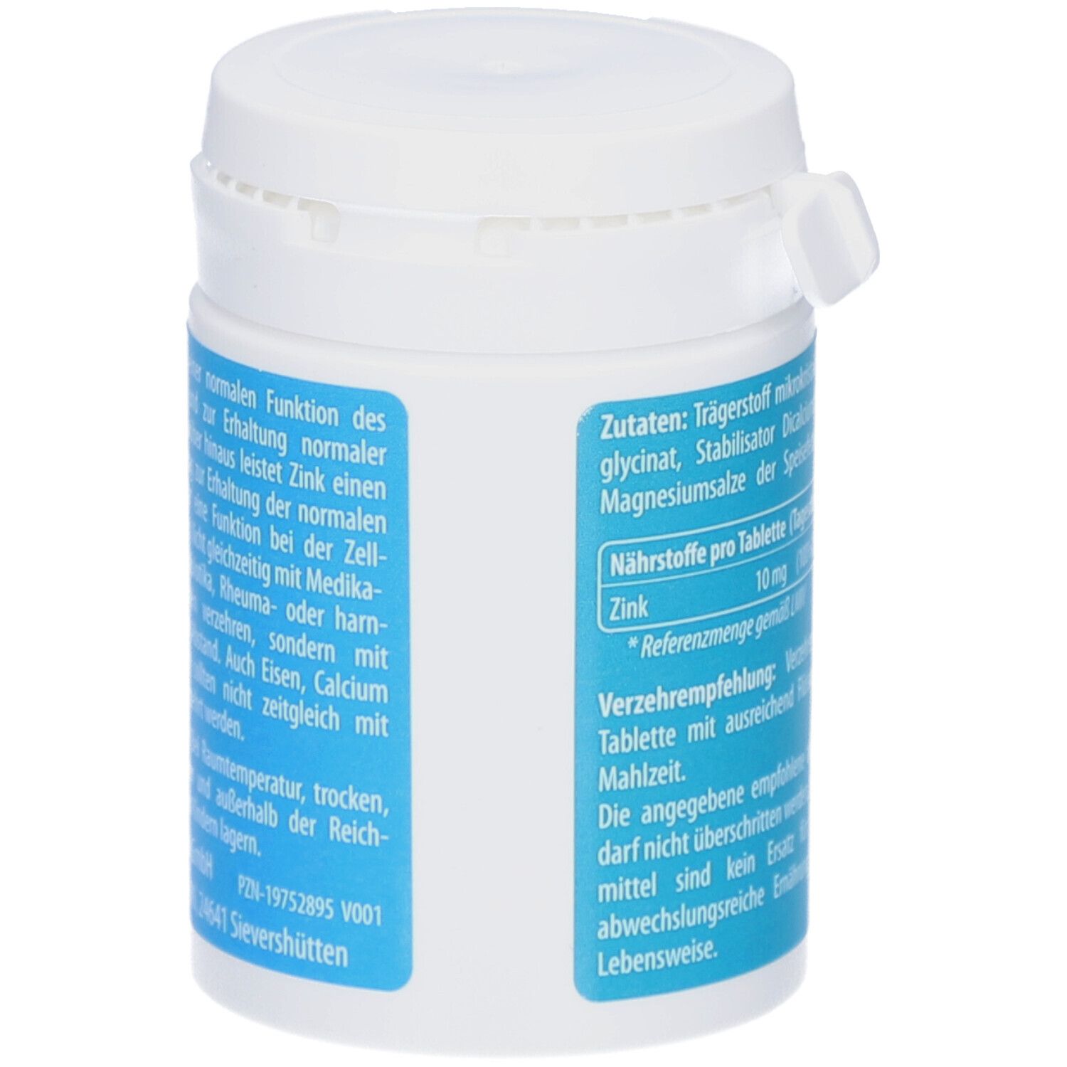 Veractiv Zink 10 mg – für Immunsystem und Knochenerhalt