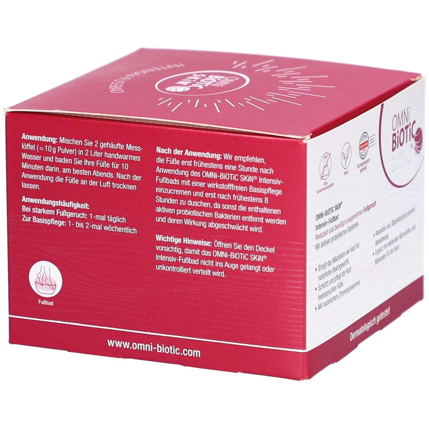 OMNi-BiOTiC SKiN® Intensiv-Fußbad