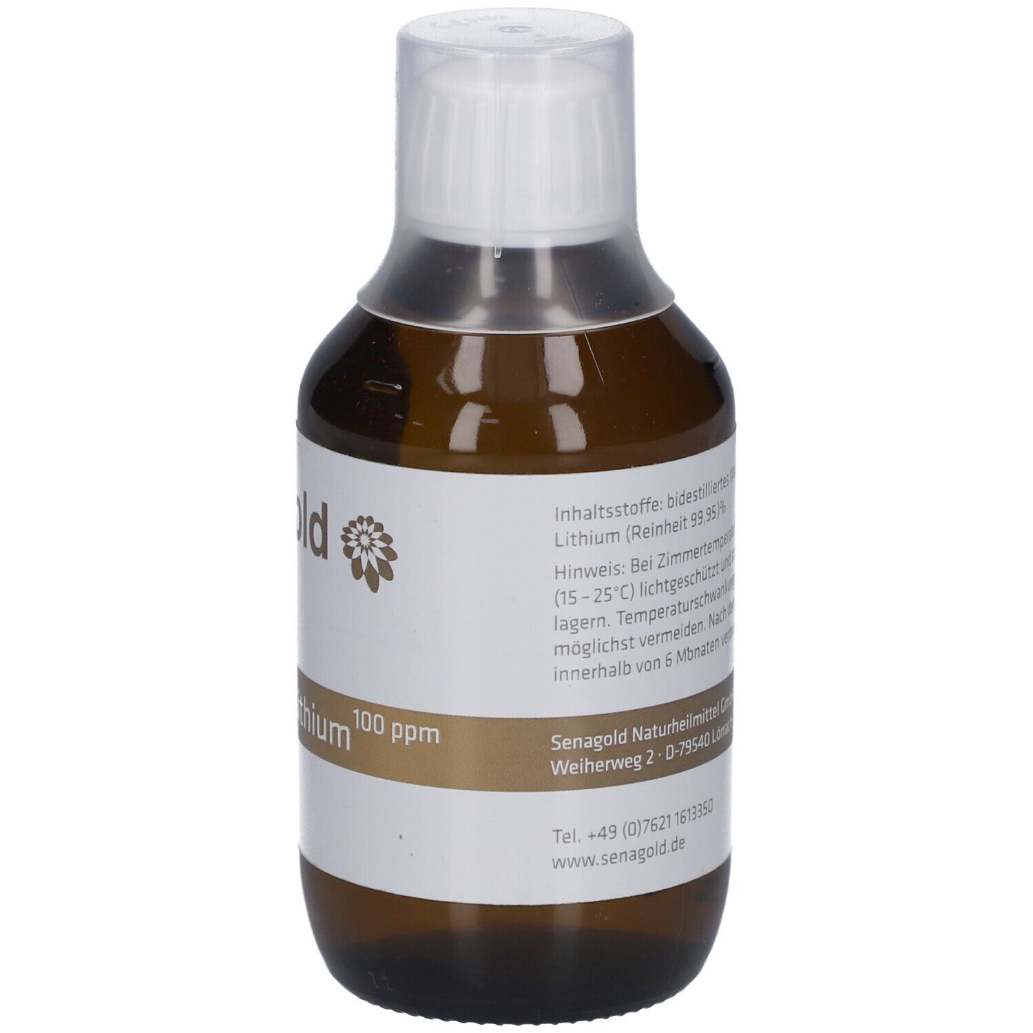 Senagold Kolloidales Lithium 100 ppm