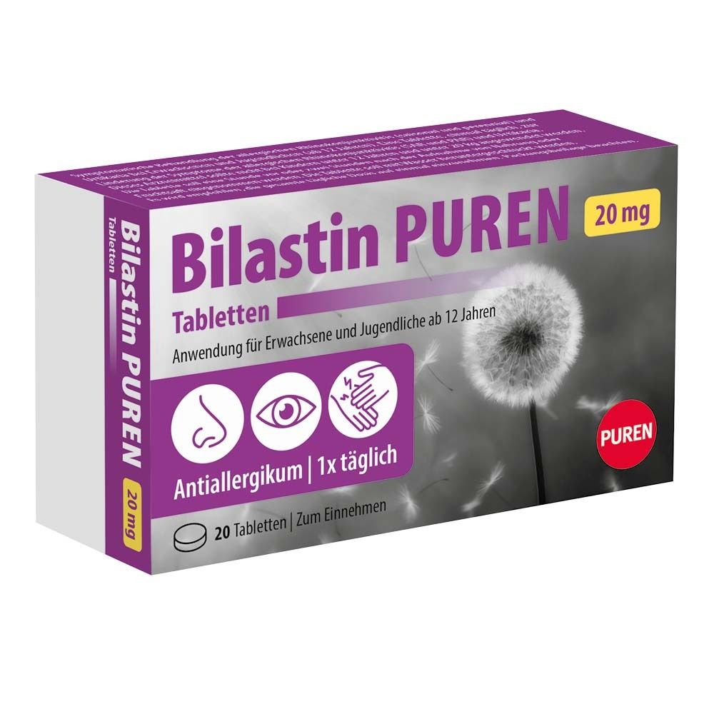 Bilastin Puren 20 mg Tabletten St