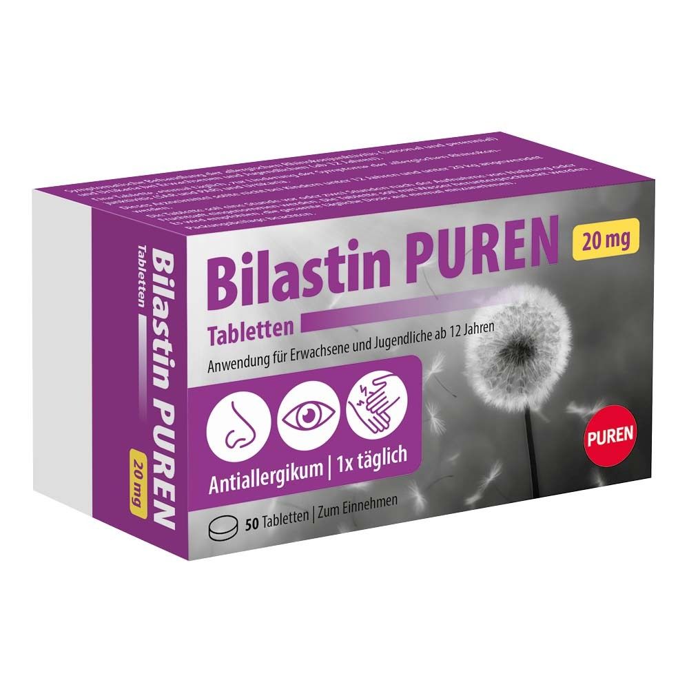 Bilastin Puren 20 mg Tabletten 50 St