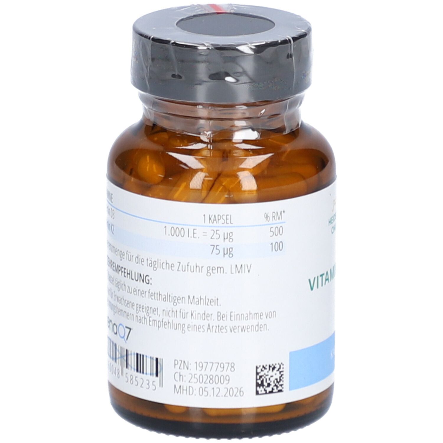 Vitamin D3 + K2