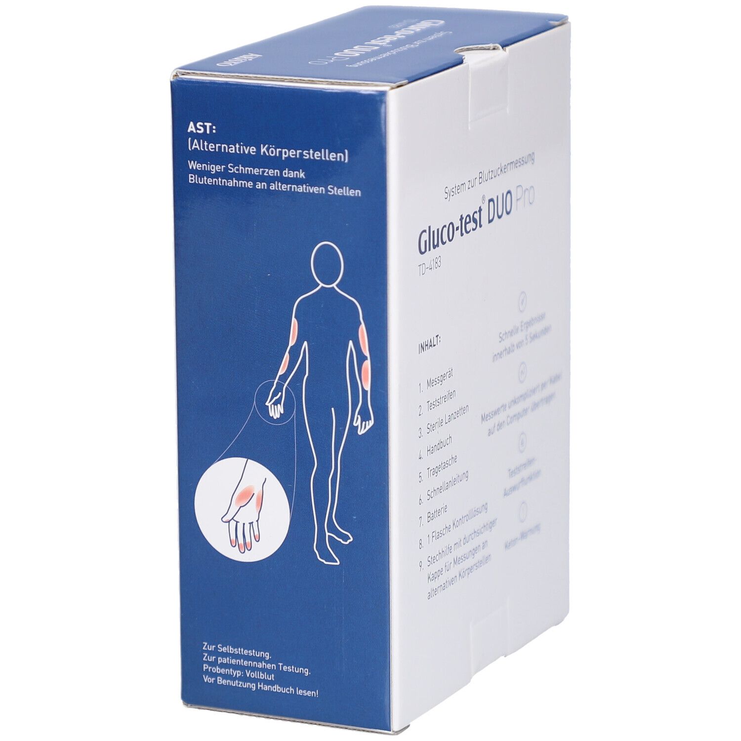 Aristo Gluco-test® DUO Pro TD-4183 System zur Blutzuckermessung