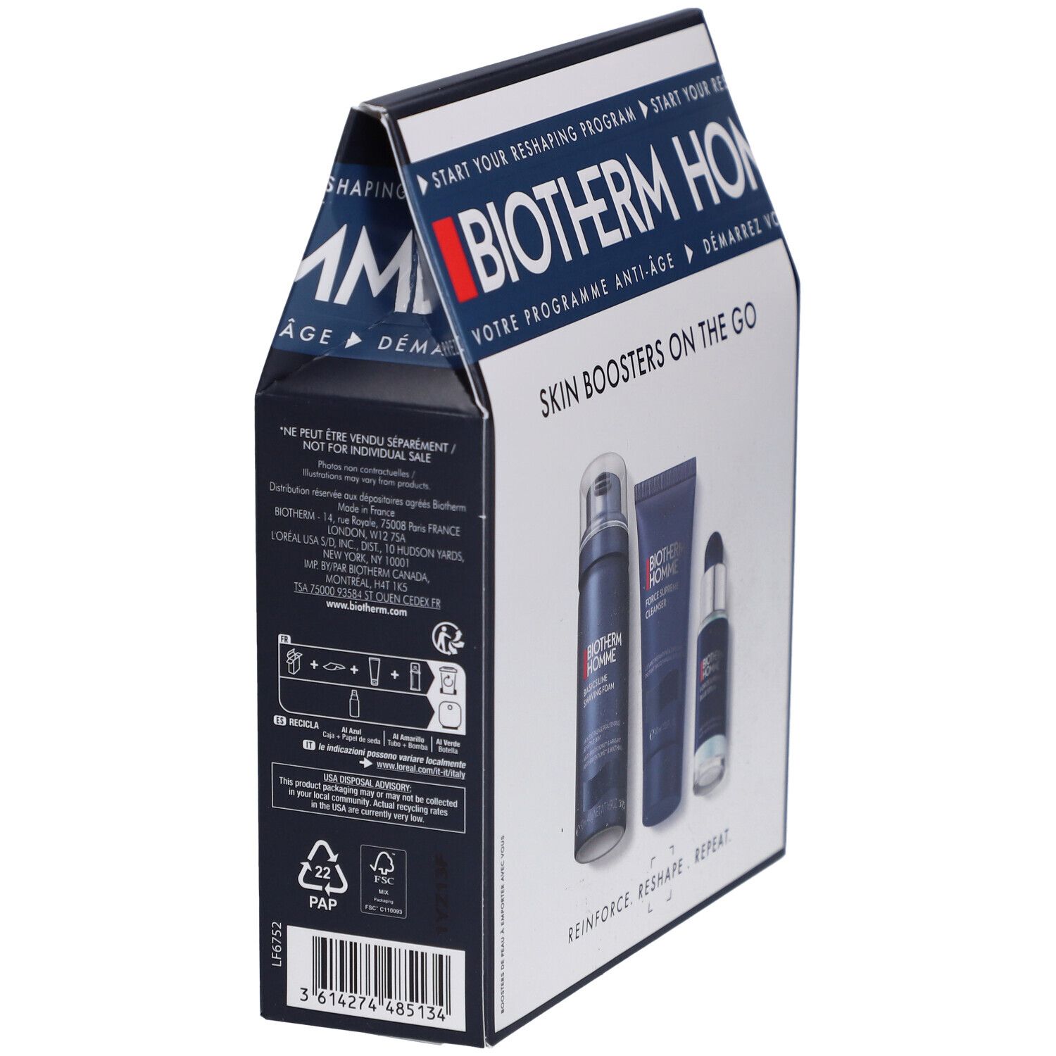 Biotherm Homme Skin Boosters On The Go Set