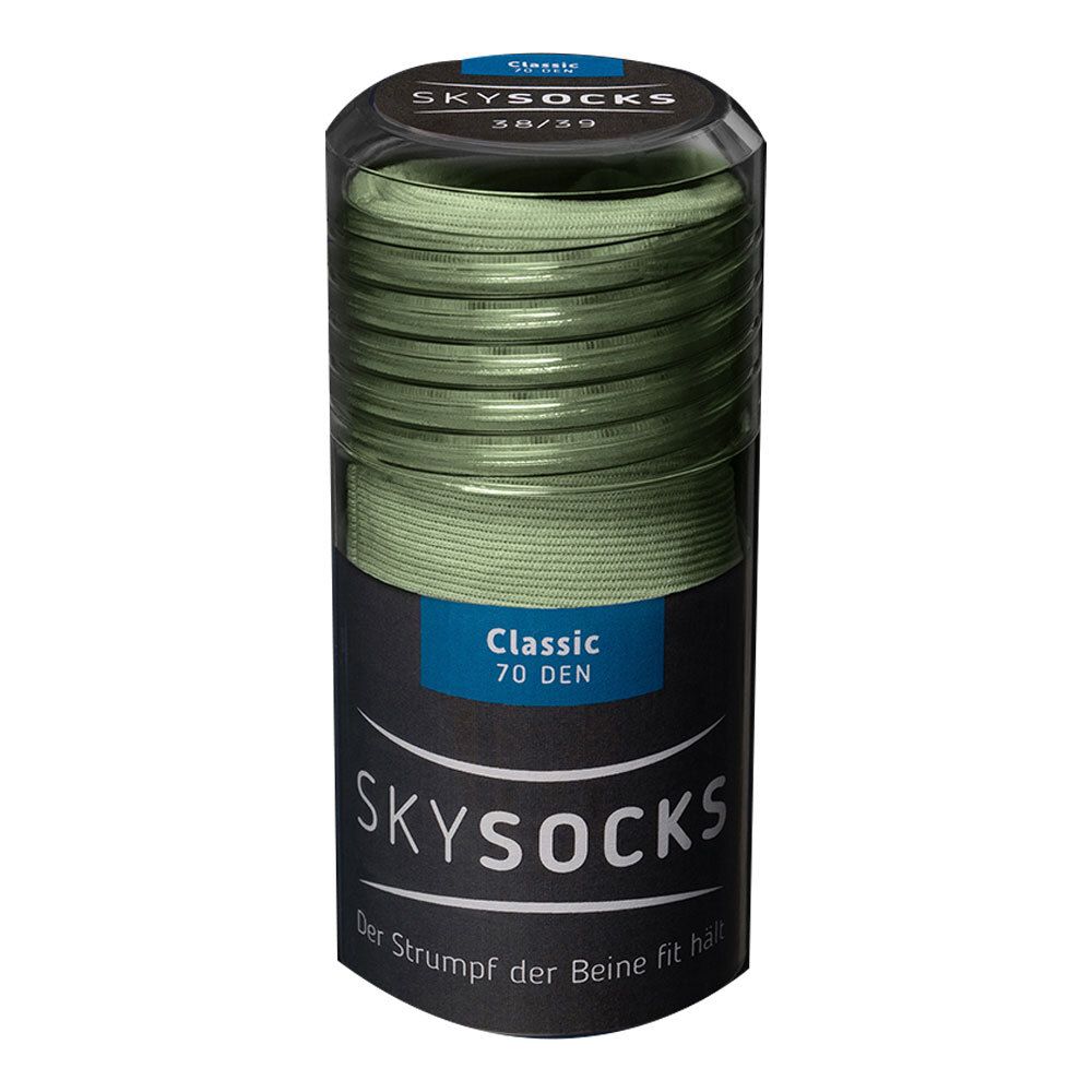 SKYSOCKS classic 70den AD 40/41 lime