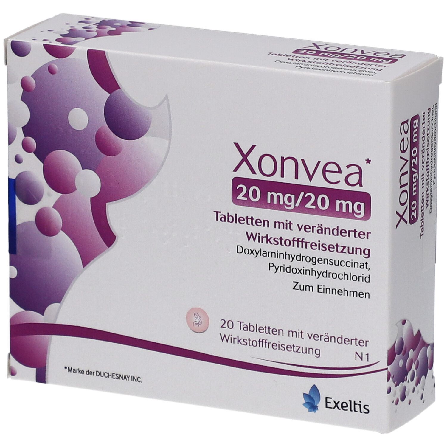 XONVEA 20 mg/20 mg Tabl.m.veränd.Wirkst.-Freis.
