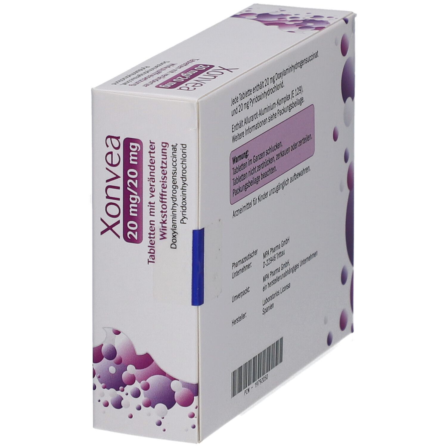 XONVEA 20 mg/20 mg Tabl.m.veränd.Wirkst.-Freis.