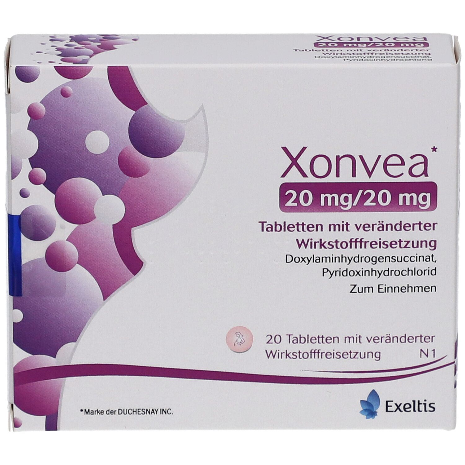 XONVEA 20 mg/20 mg Tabl.m.veränd.Wirkst.-Freis.