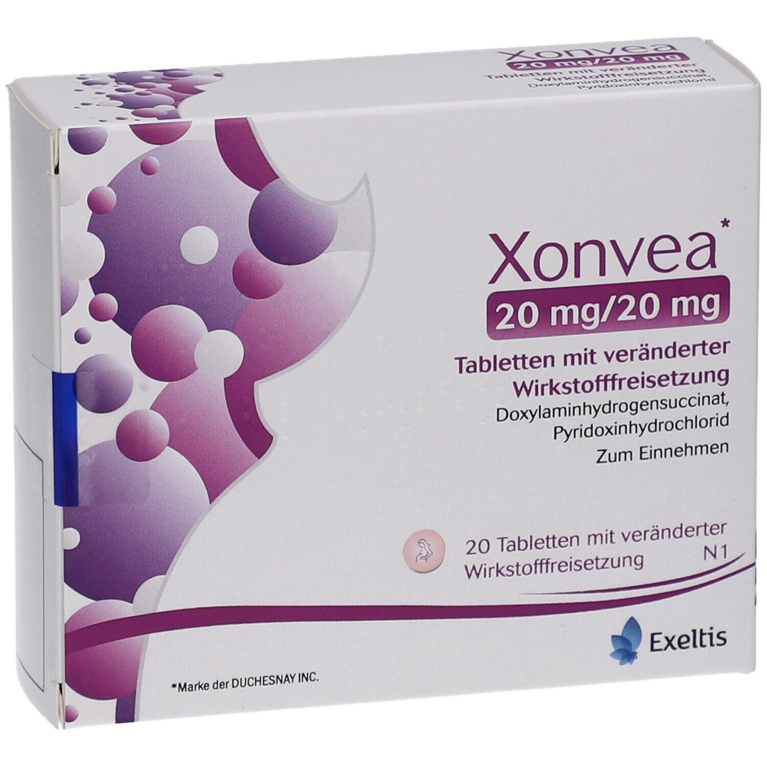 XONVEA 20 mg/20 mg Tabl.m.veränd.Wirkst.-Freis.