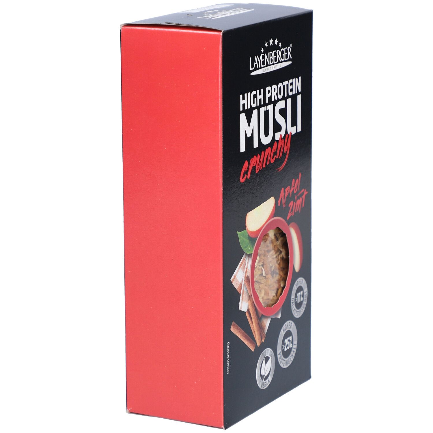 Layenberger High Protein Crunchy Müsli Apfel-Zimt