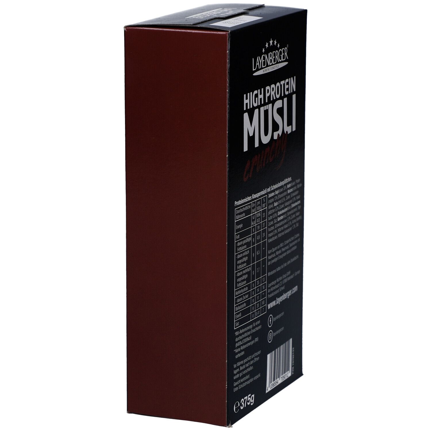 Layenberger High Protein Crunchy Müsli Schokolade