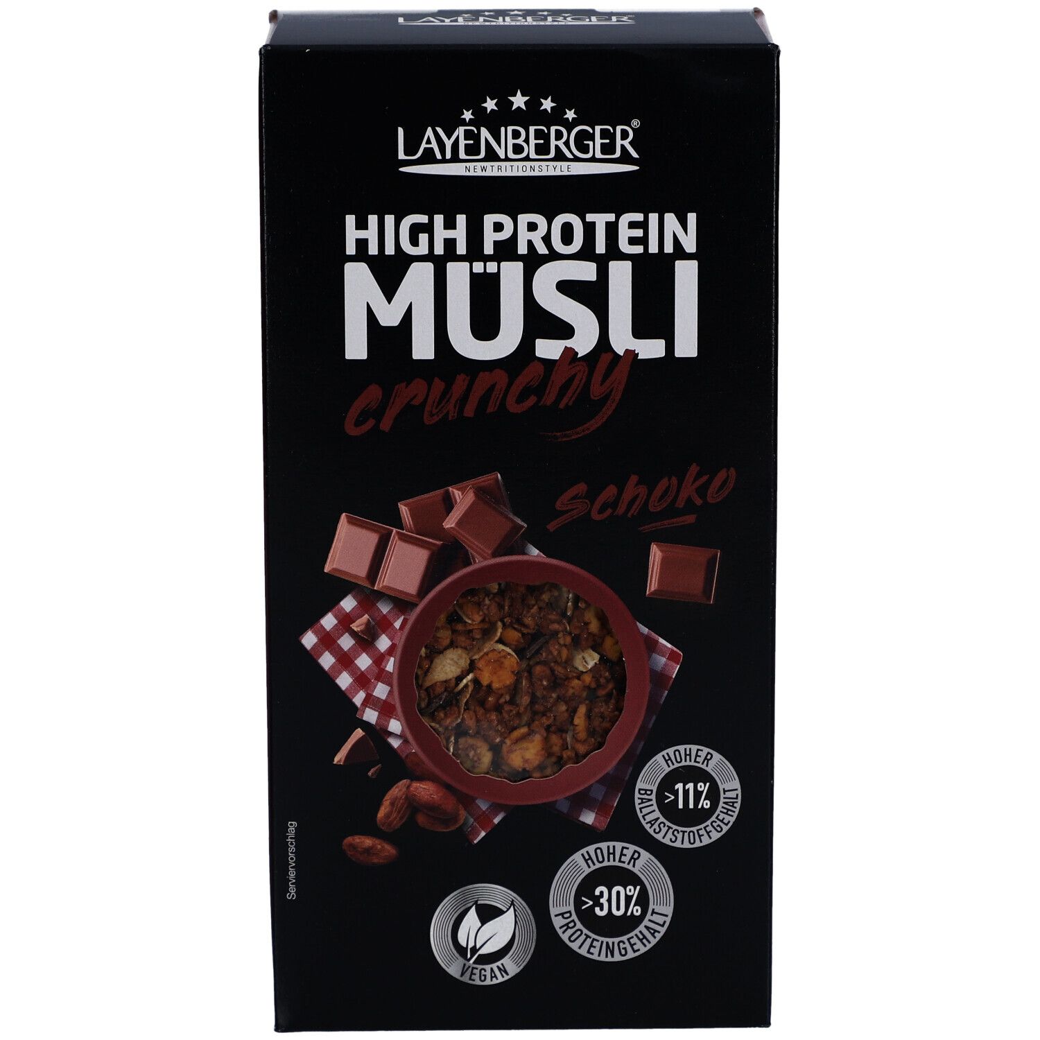 Layenberger High Protein Crunchy Müsli Schokolade