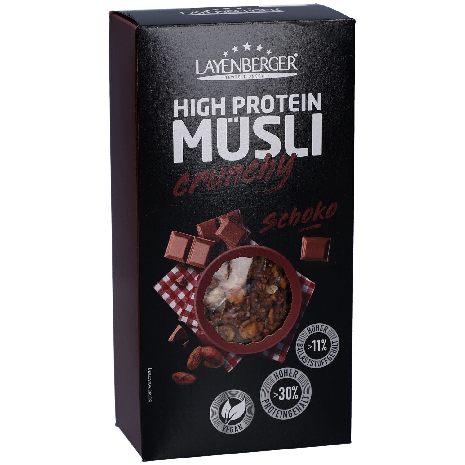 Layenberger High Protein Crunchy Müsli Schokolade