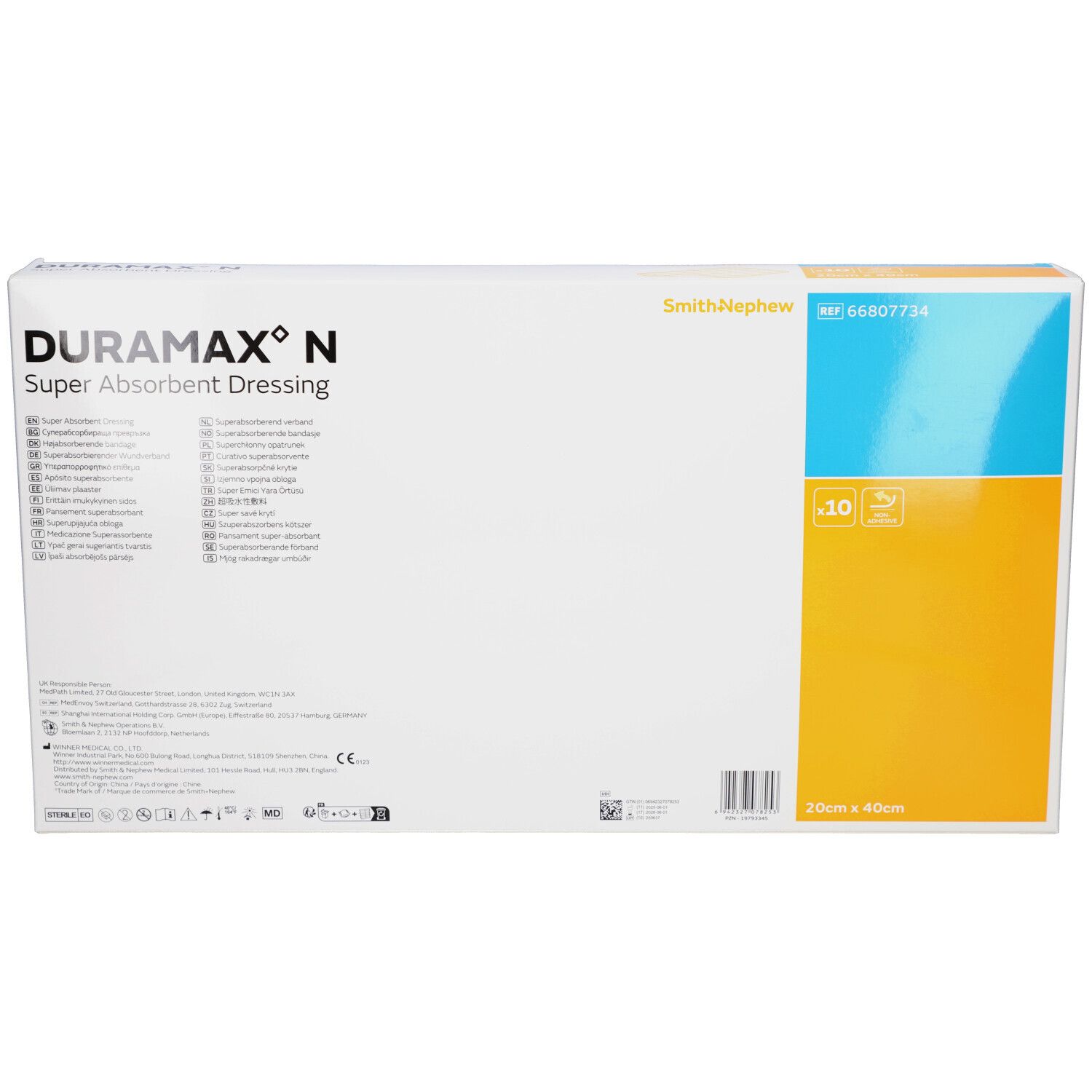 DURAMAX N Superabsorbierender Wundverband 20 x 40 cm