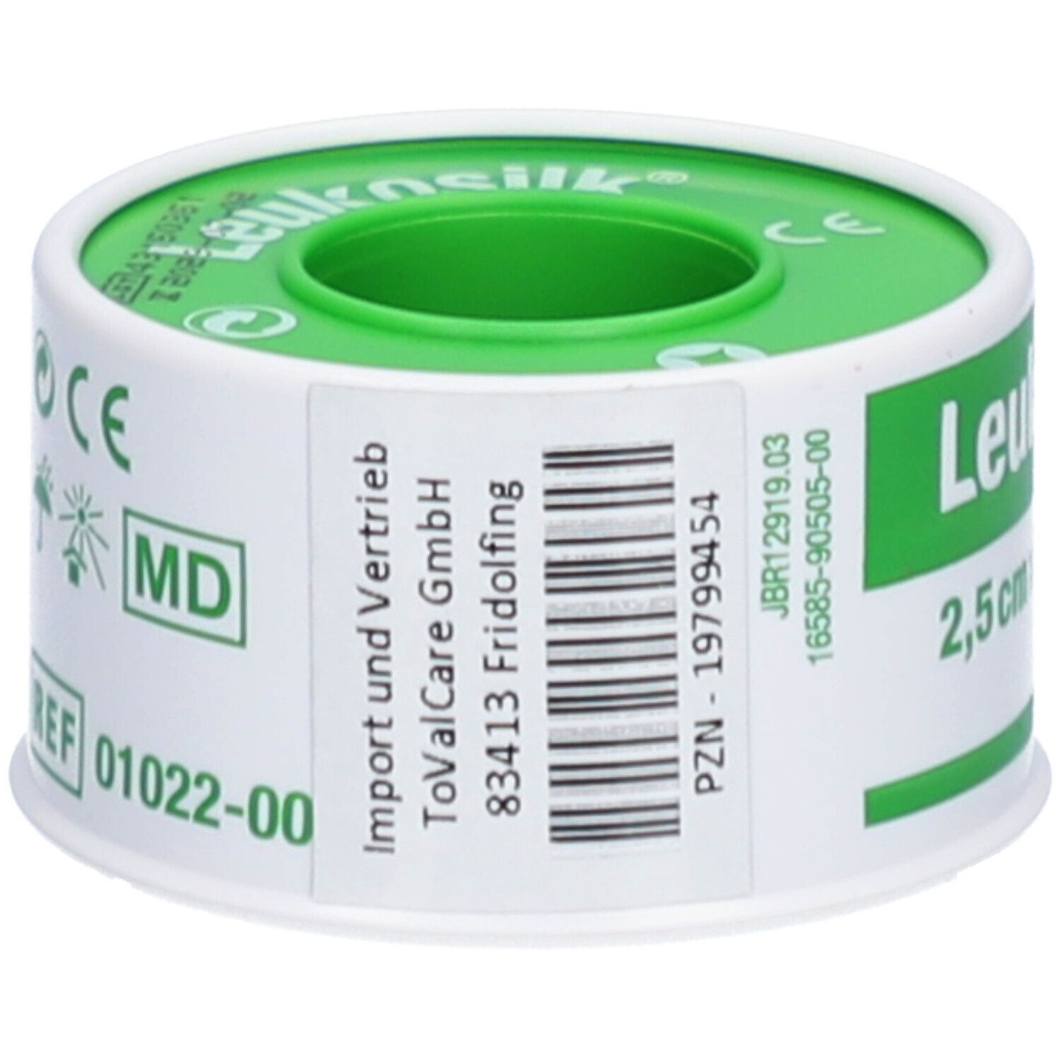 Leukosilk® Fixierpflaster 2,5 cm x 5 m