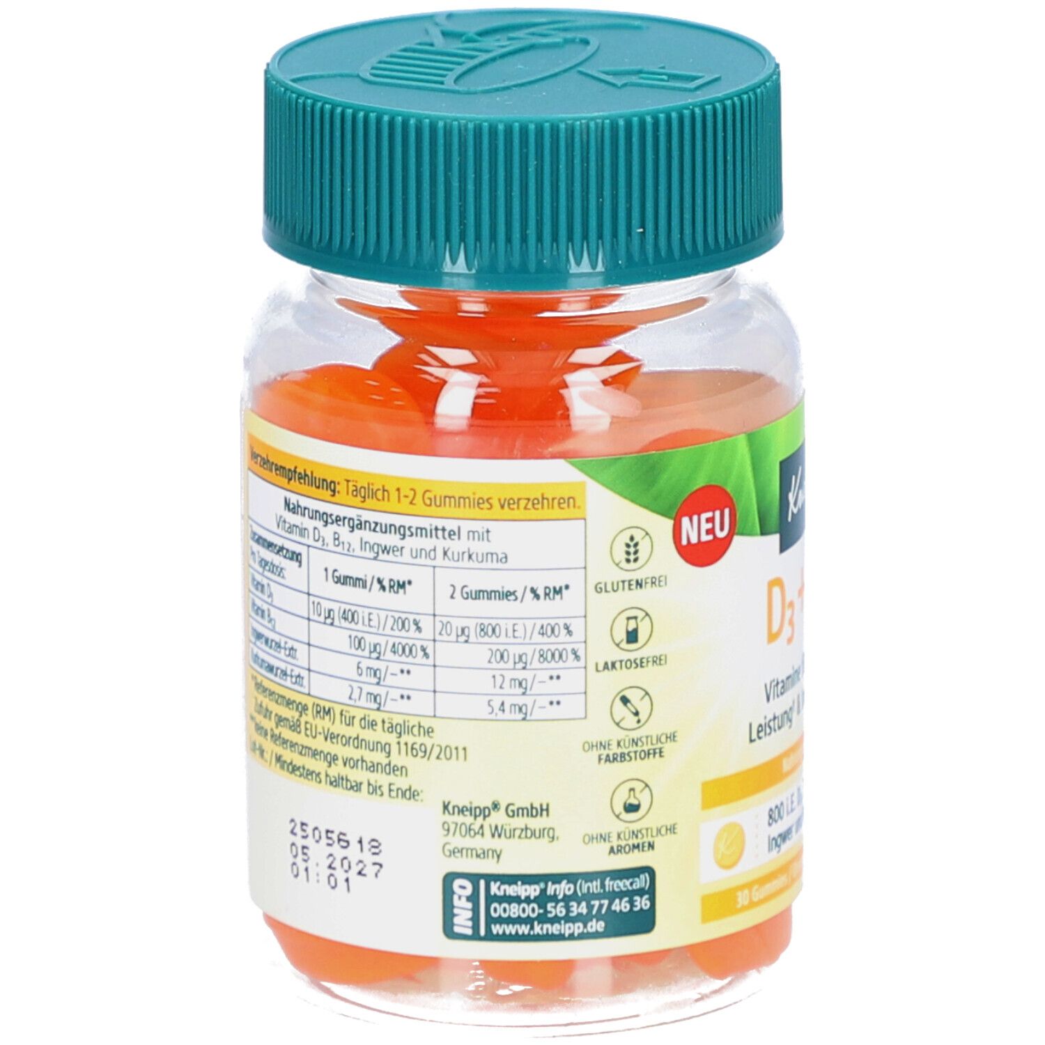 Kneipp D3 + B12 Gummies
