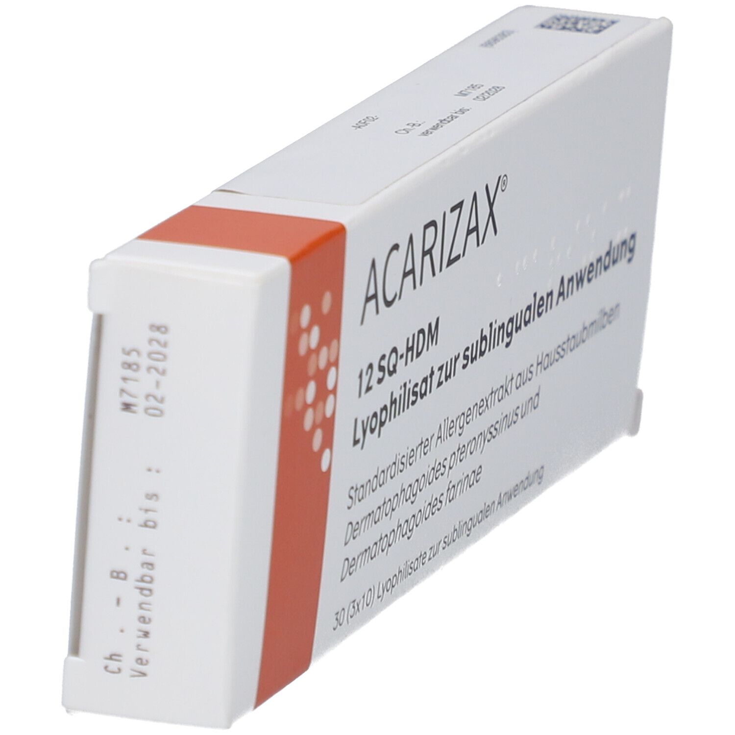 ACARIZAX 12 SQ-HDM Lyophil.z.subl.Anw.KDR ab5+ERW